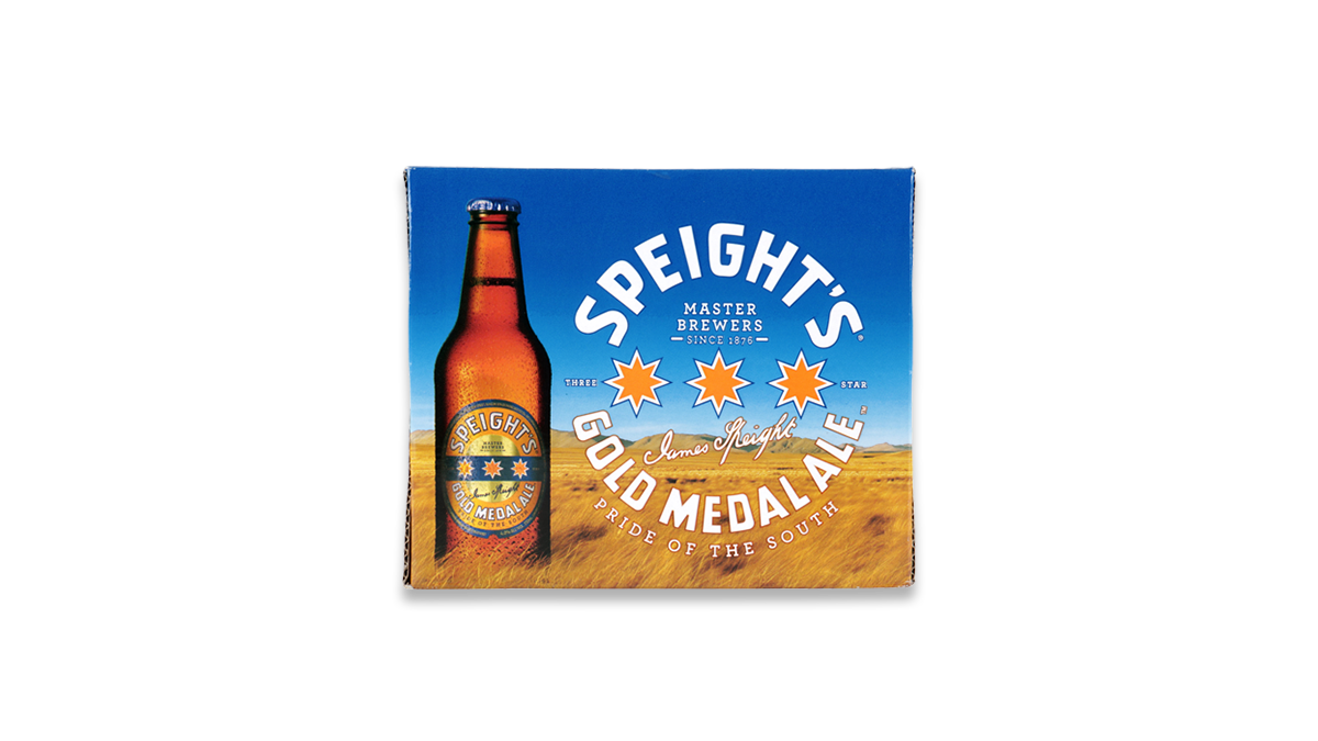Speights Gold Medal Ale Bottles 12x330ml | 4.0% ABV