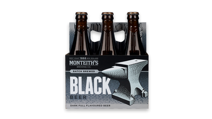 Monteith's Black Bottles 6x330ml | 4.2% ABV