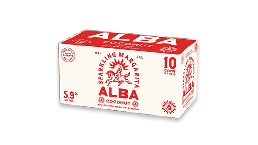 Alba Tequila Coconut Margarita Cans 10x250ml | 5.9% ABV