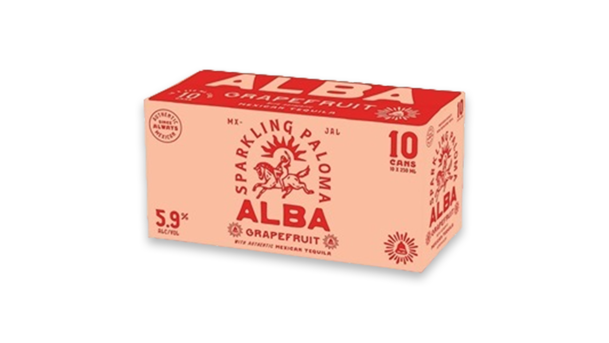 Alba Tequila Paloma Cans 10x250ml | 5.9% ABV