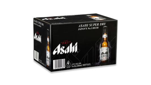 Asahi Bottles 24x330ml | 5.0% ABV