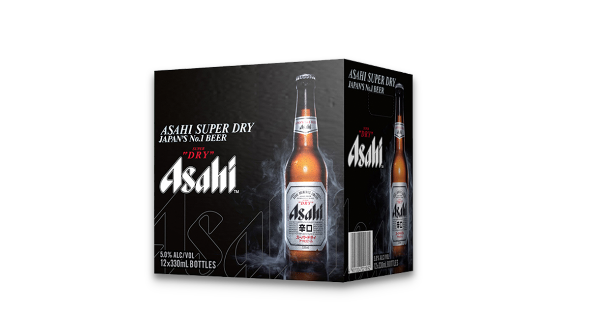 Asahi Super Dry Bottles 12x330ml | 5.0% ABV