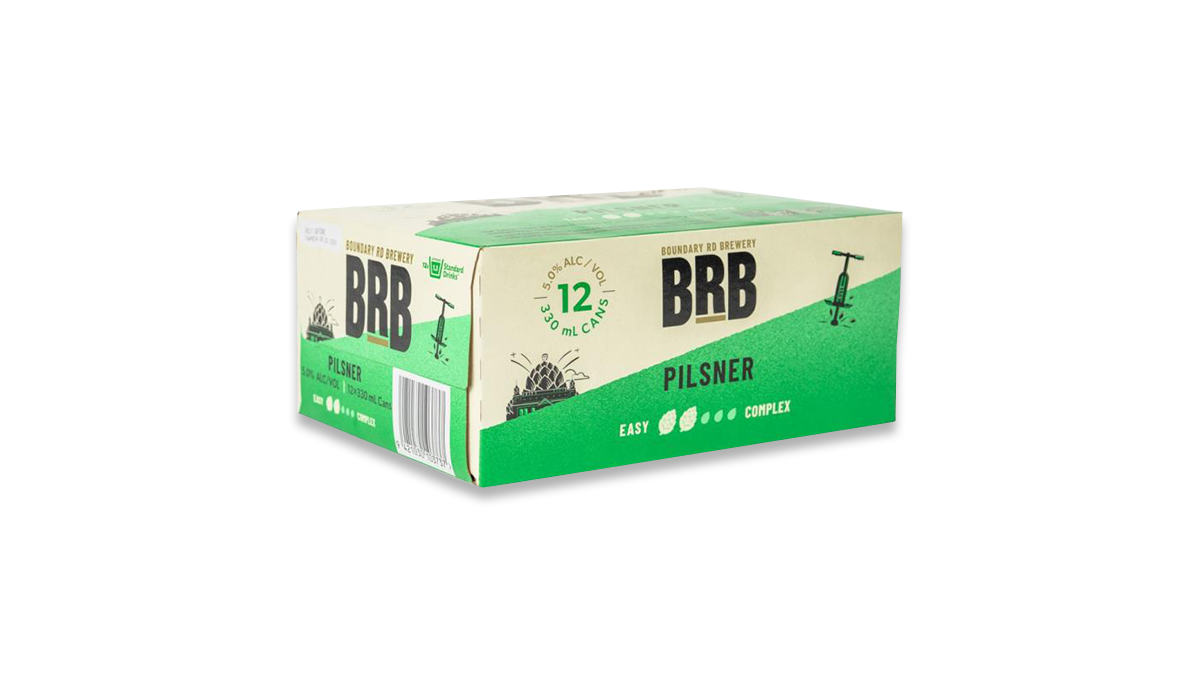 BRB Pilsner Cans 12x330ml | 4.8% ABV