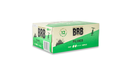 BRB Pilsner Cans 12x330ml | 4.8% ABV