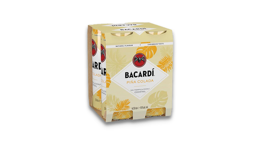 Bacardi Pina Colada 4x250ml | 4.8% ABV