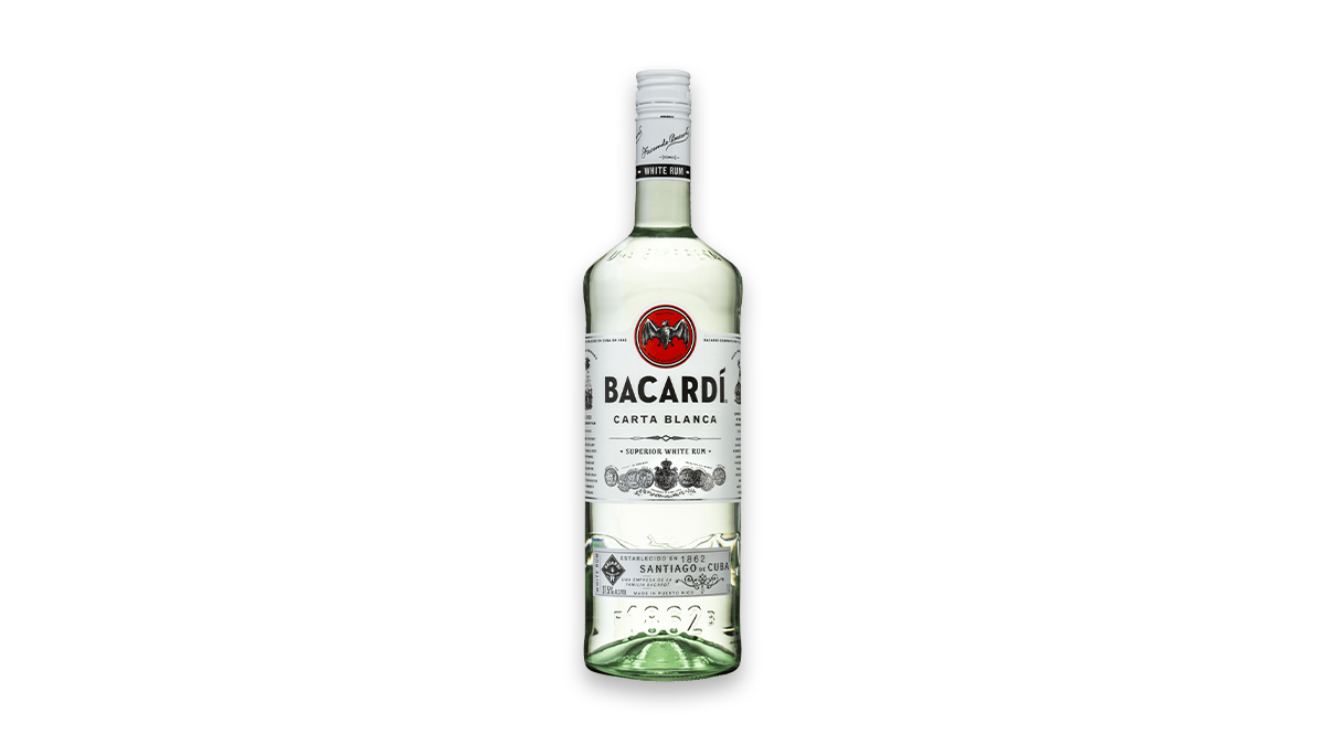 Bacardi White Rum 1L | 37.5% ABV