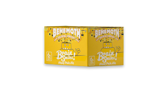 Behemoth Brain Smiles Hazy Pale Ale  6x330ml  | 5.4% ABV