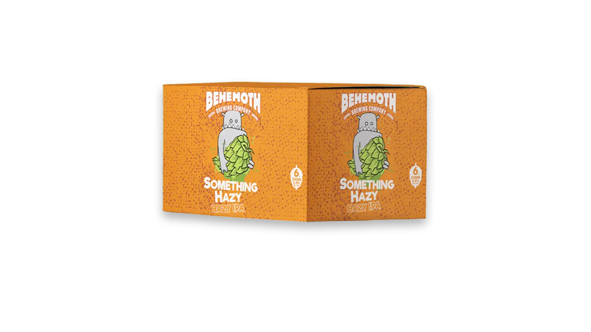 Behemoth Something Hazy Hazy IPA Cans 6x330ml | 5.9% ABV