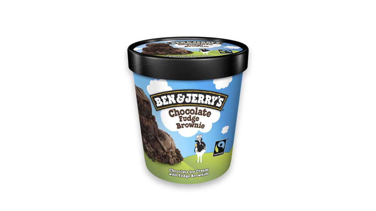 Ben & Jerry's Chocolate Fudge Brownie Ice Cream 458ml