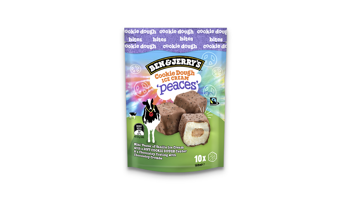 Ben & Jerry's Cookie Dough Peaces Ice Cream 160ml