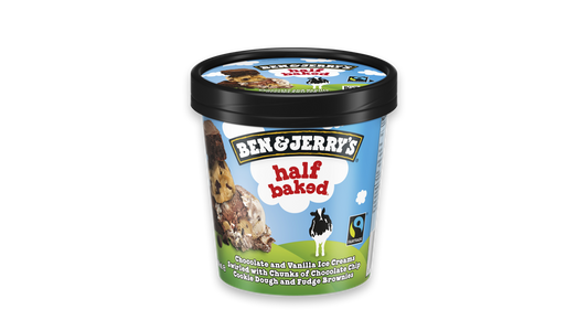 Ben & Jerry's Half Baked Ice Cream 458ml