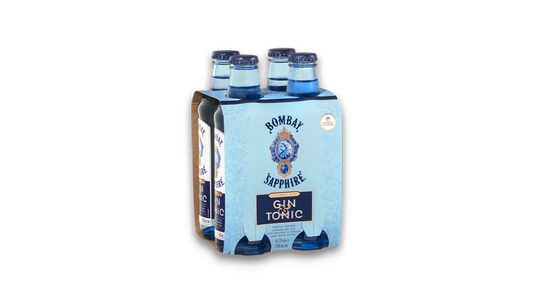 Bombay Sapphire Gin & Tonic 4x275ml | 5.9% ABV