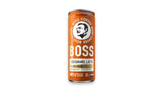 Boss Iced Caramel Latte Flash Brew 237ml