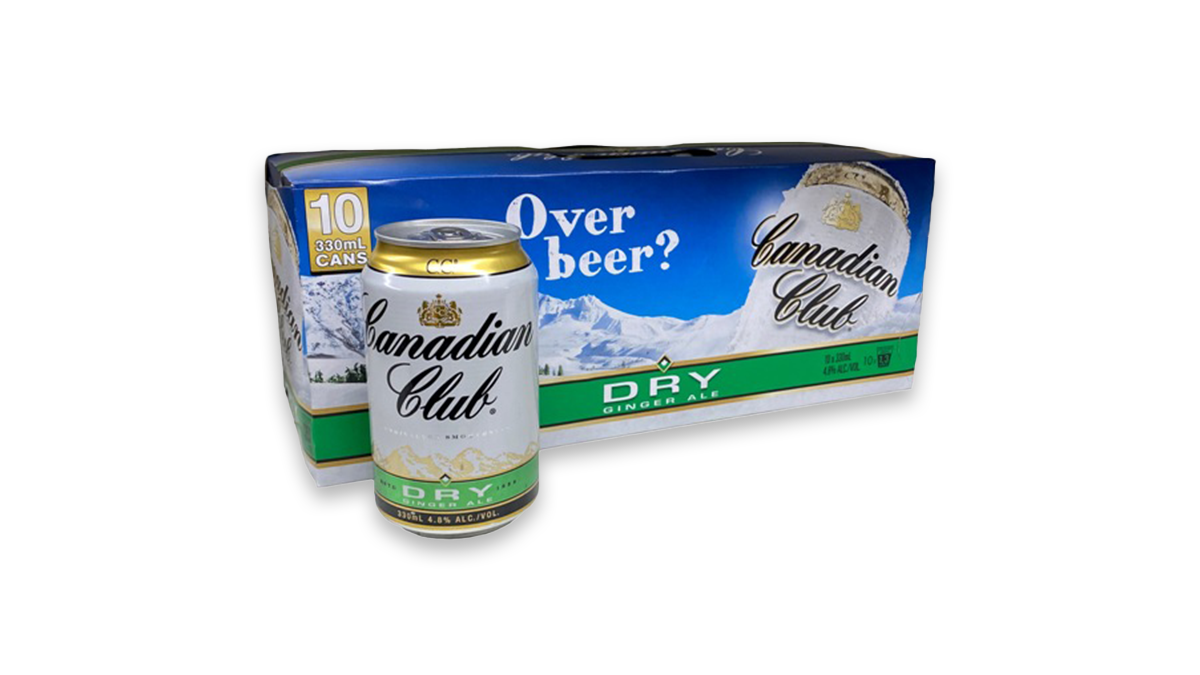 Can Club & Dry Cans 10x330ml | 4.8% ABV