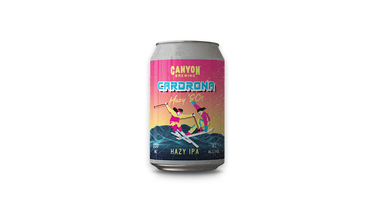 Canyon Cardrona Hazy 80s Cans 440ml | 6.0% ABV