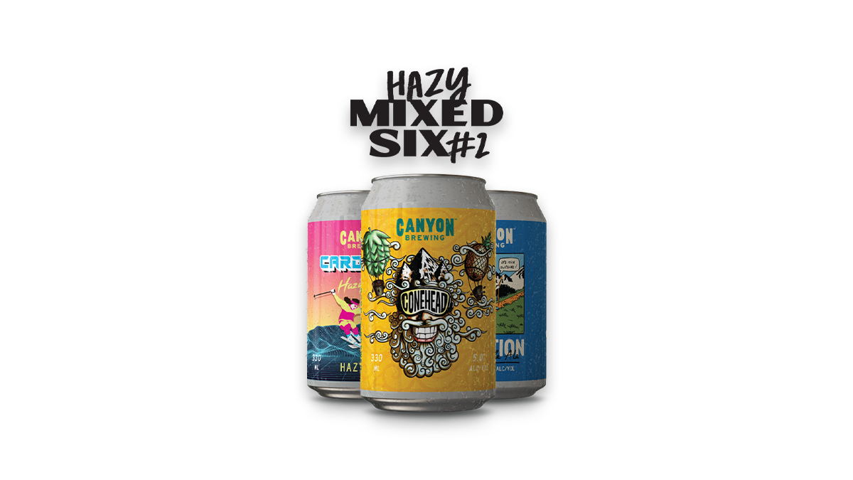 Canyon Hazy Mix #2 Cans 6x330ml | 4.2% ABV