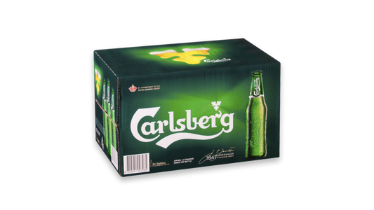 Carlsberg Pilsner Bottles 24x330ml | 5.0% ABV