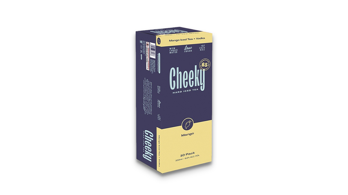 Cheeky Mango Iced Tea Cans 10x330ml | 6.5% ABV