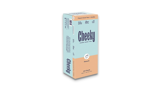 Cheeky Peach Iced Tea Cans 10x330ml | 6.5% ABV