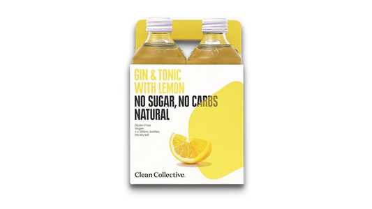 Clean Co Gin & Tonic with Lemon 4x300ml | 5.0% ABV