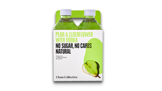 Clean Co Pear & Elderflower with Vodka 4x300ml | 5 % ABV