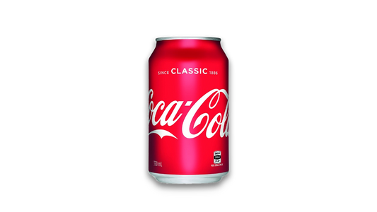 Coca Cola Classic Soft Drink Can 330ml