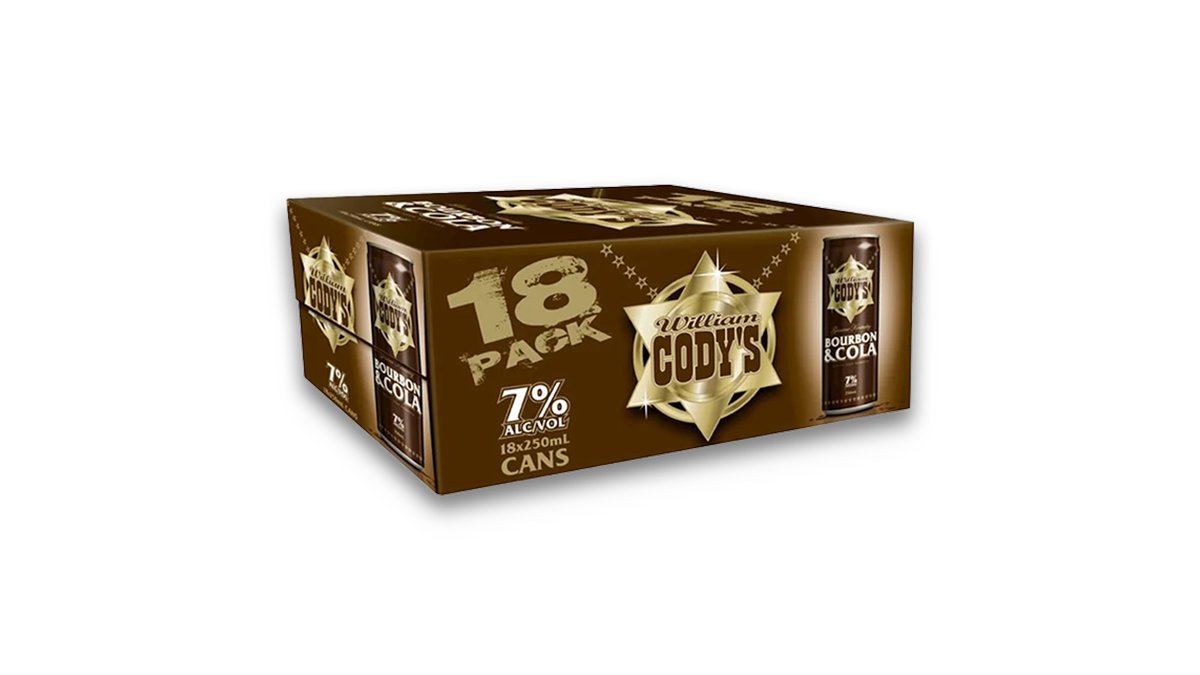 Cody's & Cola Cans 18x250ml | 7.0% ABV