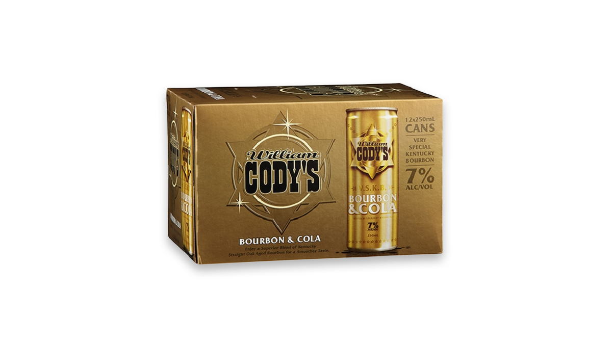 Cody's & Cola Cans 12x250ml | 7.0% ABV