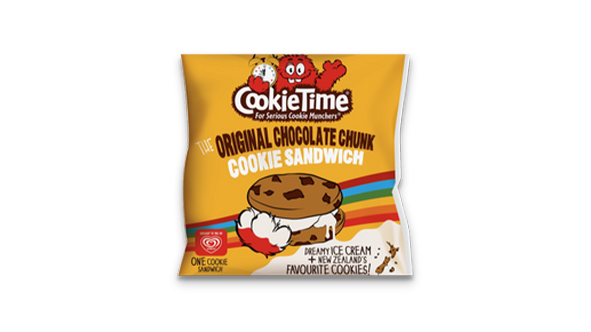 Cookie Time Original Sandwich Ice Cream Single