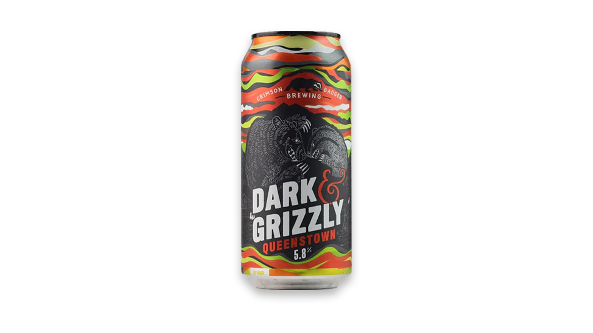 Crimson Badger Brewing Dark & Grizzly 440ml Can | 5.8% ABV