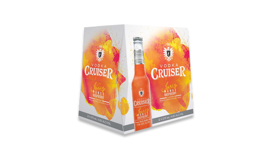 Vodka Cruiser Mango Raspberry Bottles 12x275ml | 4.8% ABV