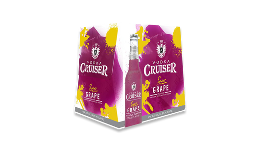 Vodka Cruiser Sour Grape Bottles 12x275ml | 4.8% ABV