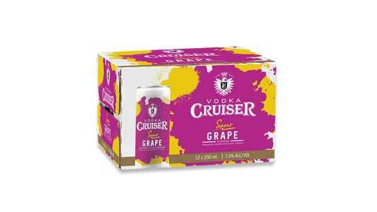 Vodka Cruiser Sour Grape Cans 12x250ml | 7.0% ABV