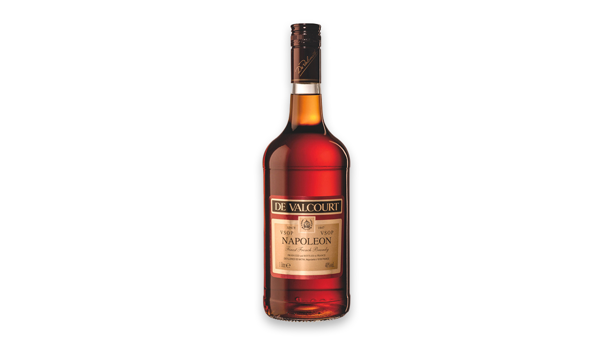 De Valcourt VSOP Napoleon Brandy 1L | 37.0% ABV