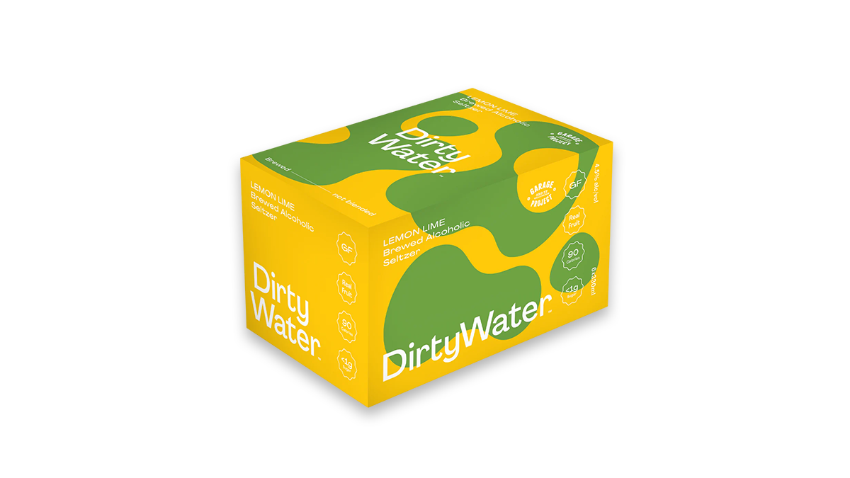 Dirty Water Lemon Lime Cans 6x330ml | 4.5% ABV