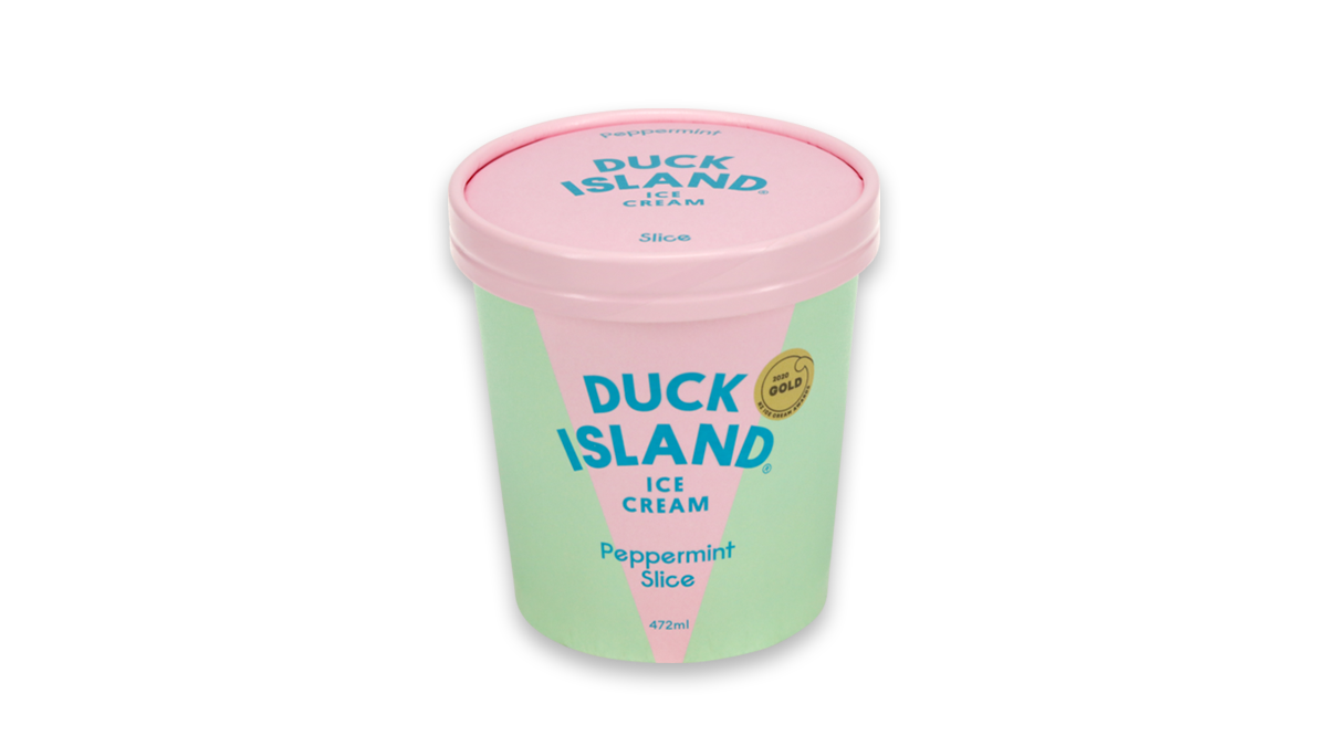 Duck Island Peppermint Slice Ice Cream 472ml