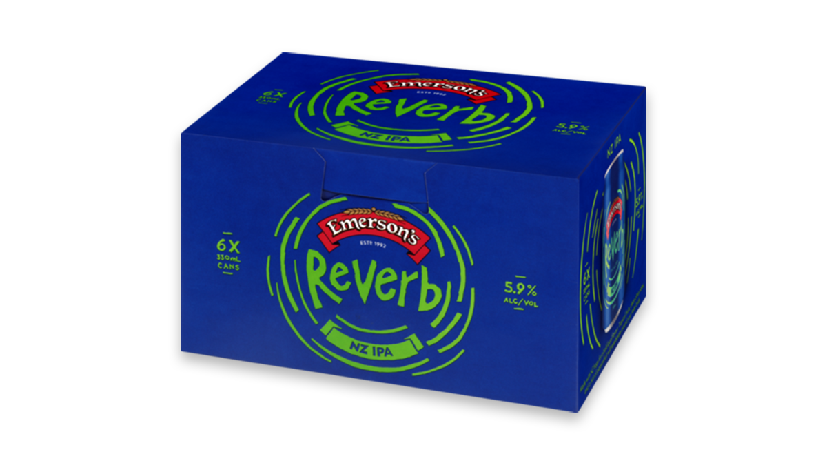 Emerson's Reverb NZ IPA Cans 6x330ml | 5.9% ABV