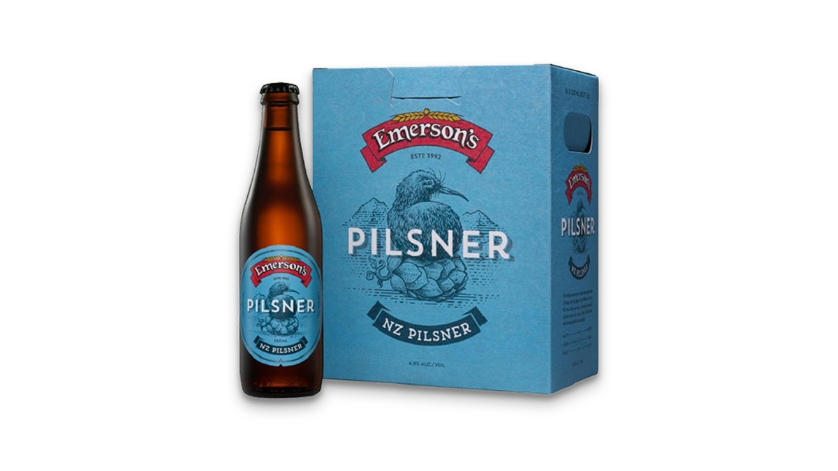 Emersons Pilsner 6x330ml | 4.9% ABV