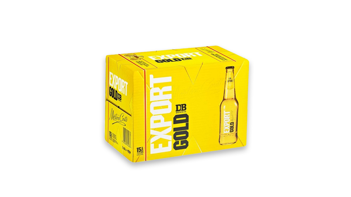 Export Gold 15x330ml Bottles | 4.5% ABV