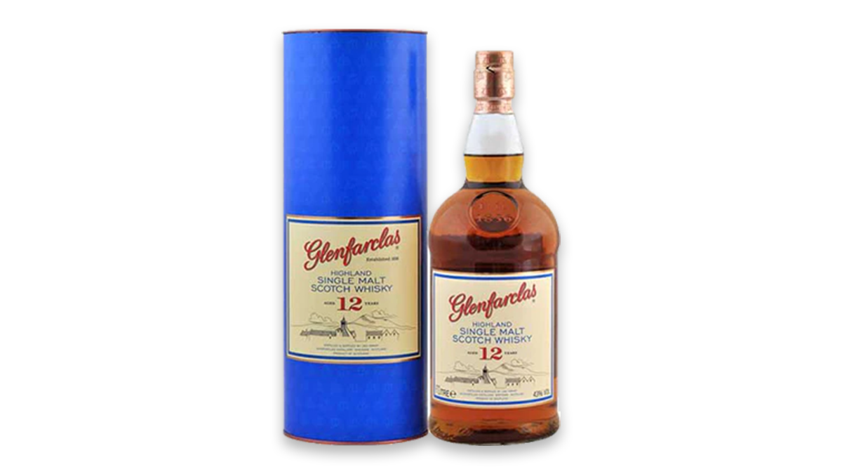 Glenfarclas 12 YO Single Malt Scotch Whiskey 1L | 43.0% ABV