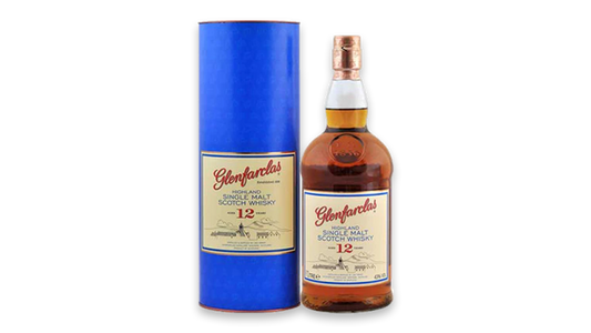 Glenfarclas 12 YO Single Malt Scotch Whiskey 1L | 43.0% ABV