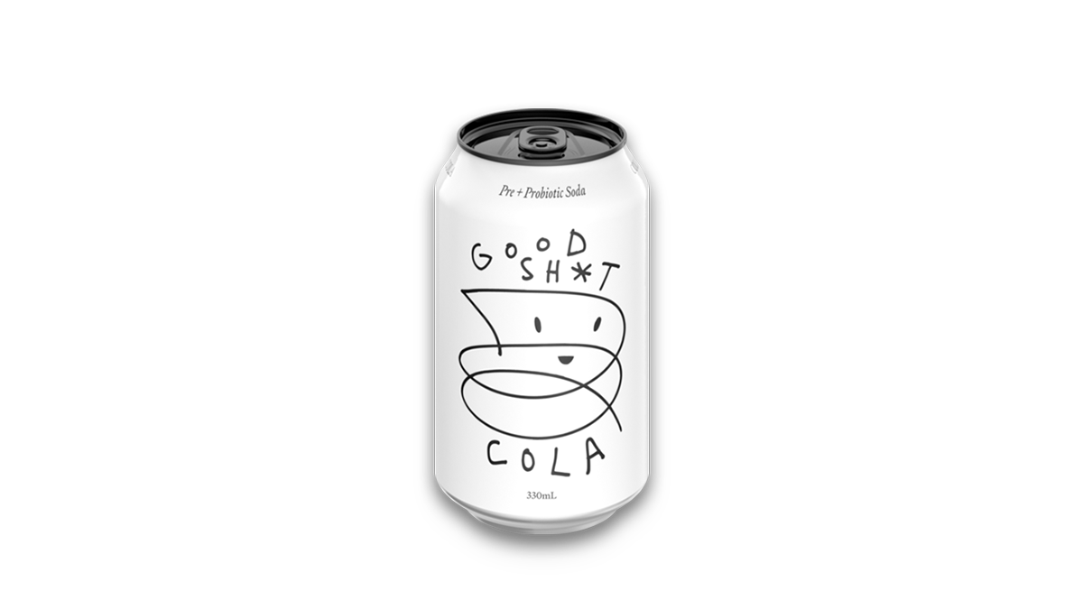 Good Sh*t Cola Pre+Probiotic Soda Single