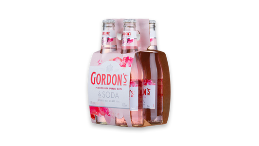 Gordon's Pink Gin & Soda 4x330ml | 4.0% ABV