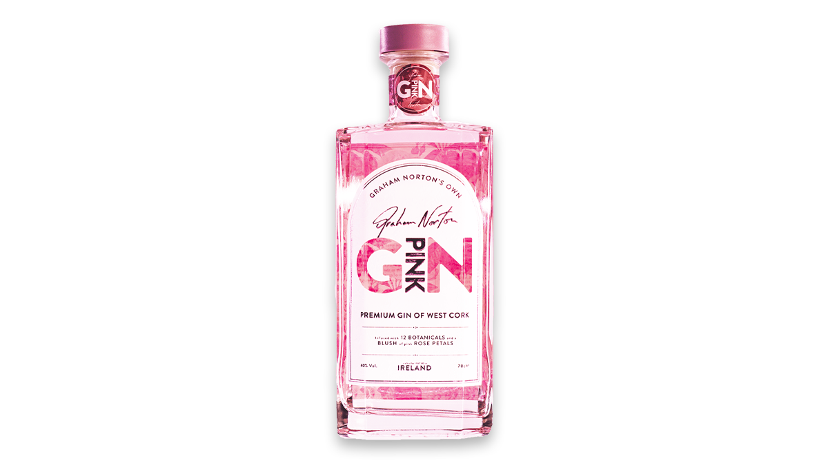 Graham Norton's Irish Pink Gin 700ml | 37.5% ABV