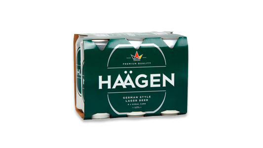 Haägen Lager Cans 6x440ml | 4.0% ABV