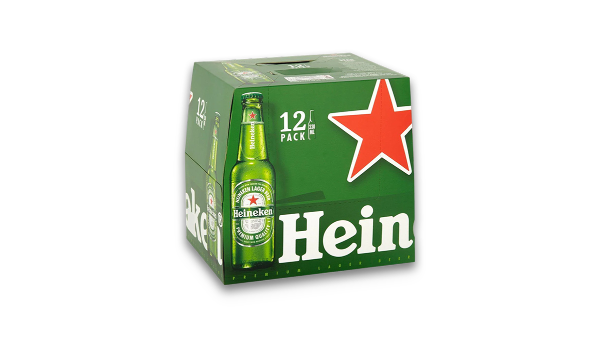 Heineken 12x330ml Bottles | 5.0% ABV – Good Drop