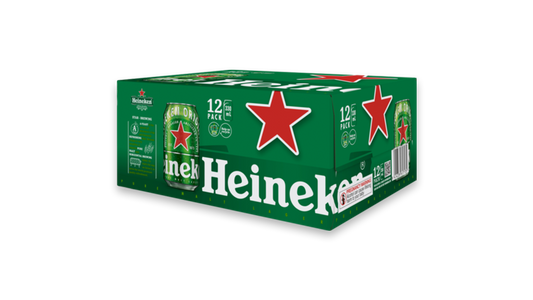 Heineken Lager Cans 12x330ml | 5.0% ABV