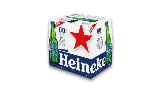 Heineken Zero Bottles 12x330ml | Alcohol Free