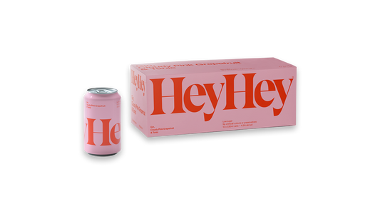 HeyHey Gin Pink Grapefruit & Tonic Cans 10x330ml | 4.5% ABV