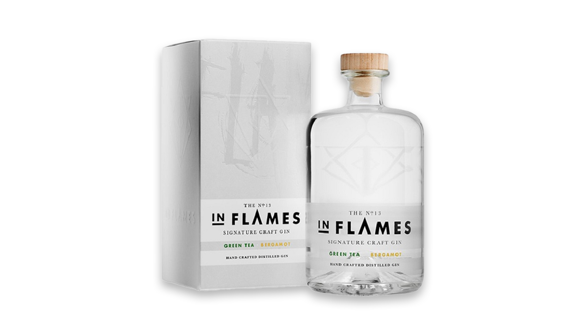 In Flames No 13 Green Tea Gin 700ml | 40.0% ABV